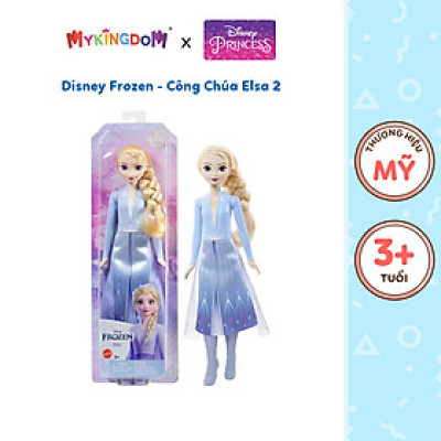 Đồ Chơi Disney Frozen - Công Chúa Elsa 2 DISNEY PRINCESS MATTEL HLW48/HLW46