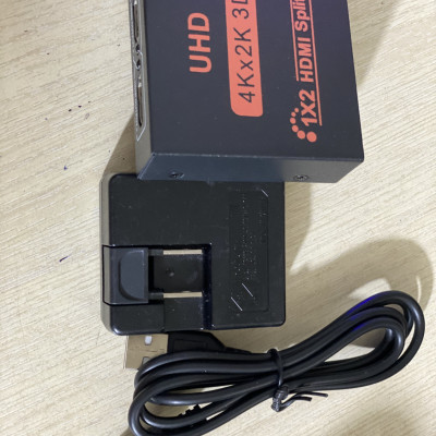 Bộ chia tín hiệu HDMI SPLITTER -4K-Utra HD 1 ra 2 HDMI - Hàng Chính Hãng