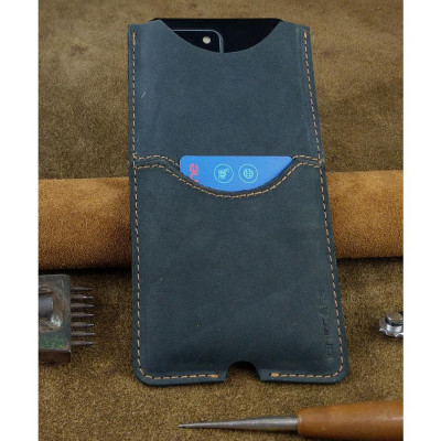 Bao Da Rút cho điện thoại XR, X/XS, 6/7/8 Da Bò Thật may máy cao cấp