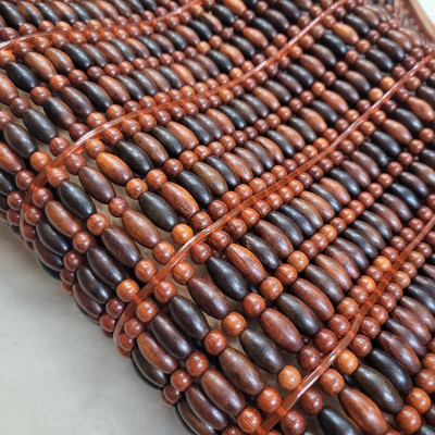 Gối Gỗ Trắc Hạt Cao Cấp - Gối Công Thái Học ( video , hình thật )