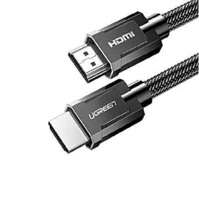 Cáp Ultra HDMI 2.0 2M 16Gbps 8K  màu đen 4k@60hz Ugreen 70324 HD136 Hàng Chính Hãng