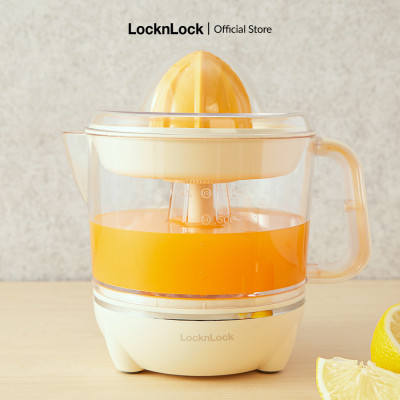 Máy Vắt Cam Lock&Lock 700ml màu trắng ngà EJJ231IVY - Hàng Chính Hãng, Xoay Ép 2 Chiều Cho Nhiều Nước Cam, Bảo Hành 24 Tháng - JoyMall