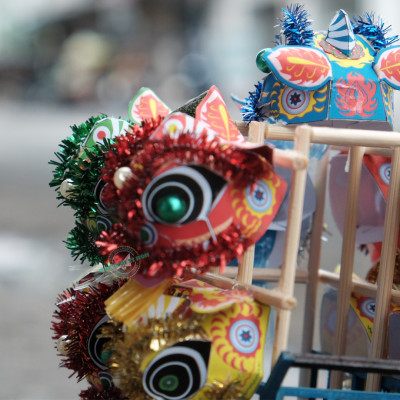 MÔ HÌNH TỰ LẮP RÁP DIY SÀI GÒN XƯA - XE LÂN - HR11