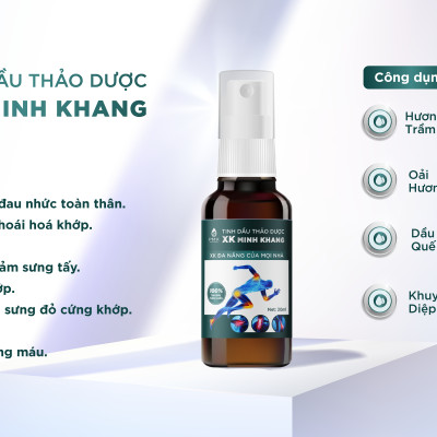 Tinh Dầu Thảo Dược Xương Khớp Minh Khang