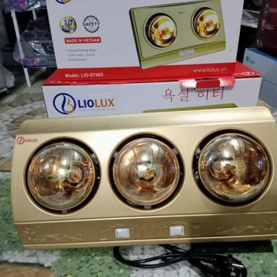 Đèn Sưởi Nhà Tắm Gắn Tường - Hàng Loại 1 Chính Hãng-MINIIN LIOLUX -Tạo Không Gian Ấm Áp Cho Phòng Tắm