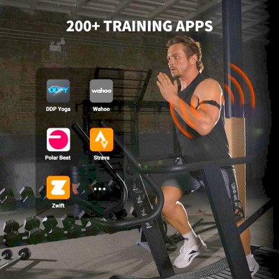 Cảm Biến Nhịp Tim Đeo Tay Cho VĐV Chuyên Nghiệp Coospo HW9 Calories HRM ANT+ BLE5.0 IPX67 Tương Thích Garmin Bryton IGPSPORT