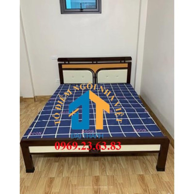 Giường sắt kiểu hộp nhiều kích thước