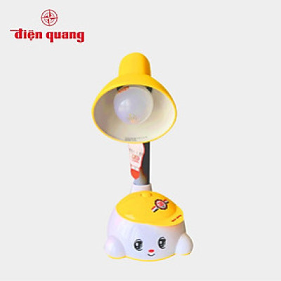 Đèn bàn Điện Quang ĐQ DKL04 BW (kiểu trẻ em, vàng trắng, bóng warmwhite)