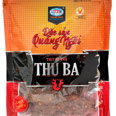 Bò Khô Thu Ba miếng (100g)