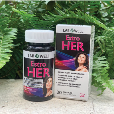 Tăng nội tiết tố nữ, tăng cường sinh lý, giảm các triệu chứng thời kỳ tiền mãn kinh, Labwell Estro Her