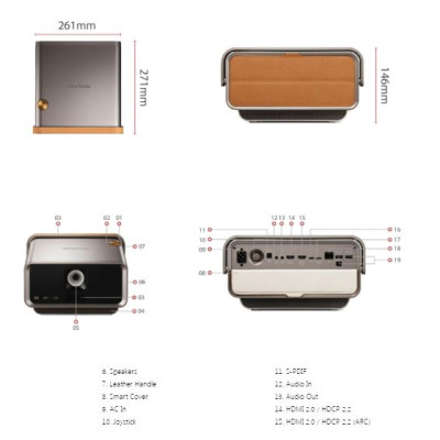 Máy chiếu 4K Viewsonic X11-4K - Hàng chính hãng - ZAMACO AUDIO