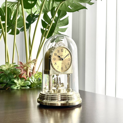 Đồng hồ để bàn Nhật Bản Rhythm 4SG888WR18 Kt 10.8 x 17.5 x 10.8cm, 380g Vỏ nhựa. Dùng Pin.