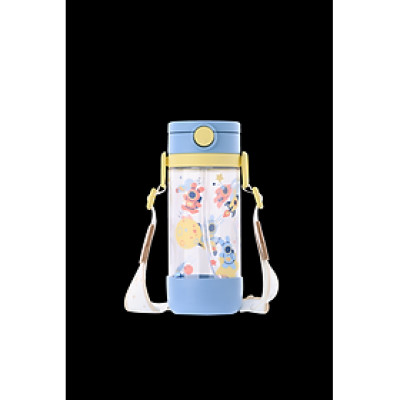 Bình ống hút Richell AXSTARS chất liệu tritan có bọc đế bình | Baby