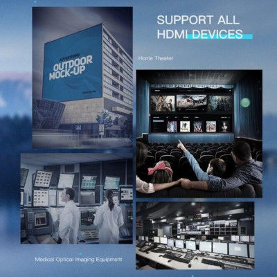 Ugreen UG50216HD132TK 20M màu Đen Cáp tín hiệu HDMI chuẩn 2.0 sợi quang cao cấp - HÀNG CHÍNH HÃNG