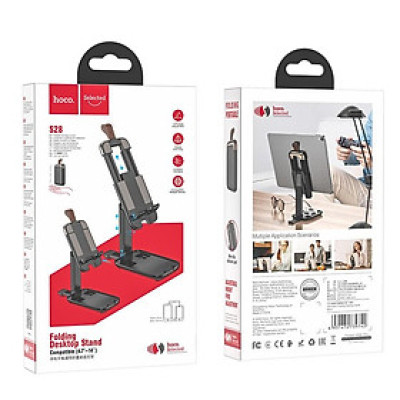 Giá đỡ điện thoại HOCO S28 để bàn dành cho văn phòng gia đình iphone ipad mini samsung huawei oppo máy tính bảng -hàng chính hãng