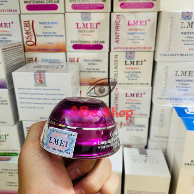 Kem LMEI Linh Chi - Đông Trùng - Collagen 25g - Dưỡng Trắng - Chống Lão Hóa - Giảm Nếp Nhăn - Ngừa Thâm Nám