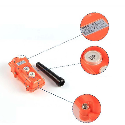 Bộ Điều Khiển ABG COB-61P 220V - Điều Khiển Tời Điện Lên Xuống, Sử Dụng Trong Công Nghiệp Kiểm Soát Mạch, Tiêu Chuẩn Bạc Contactor - Hàng Chính Hãng