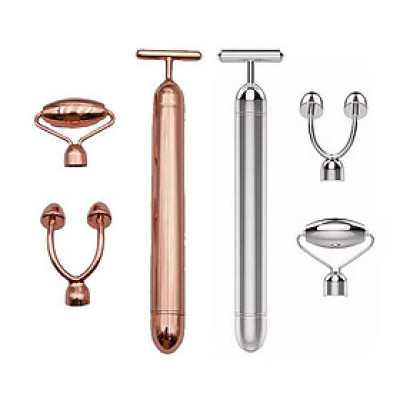 (Có Pin Sẵn) Cây massage mặt nâng cơ (Nhận hàng sau 1-3 ngày) săn da mặt giảm nếp nhăn & Máy Mát Xa Mắt Mini