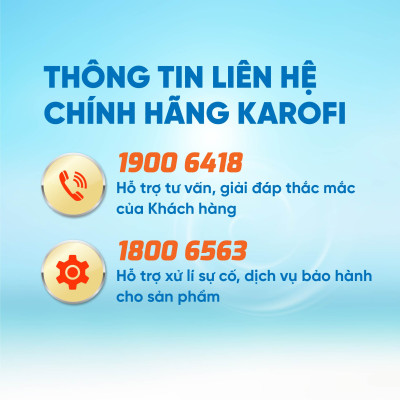 Máy lọc nước nóng lạnh Karofi KAD-D66 - Hàng chính hãng