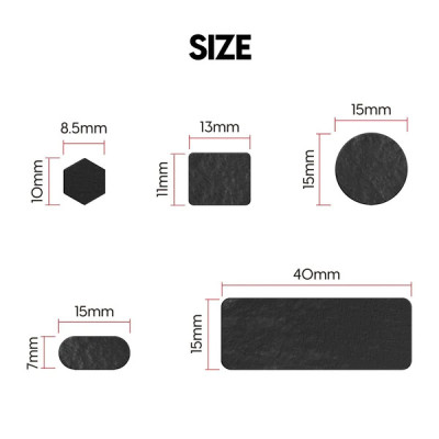 Miếng dán chống trượt Pulsar Supergrip - Universal Grip Tape Precut Sheet - Hàng Chính Hãng