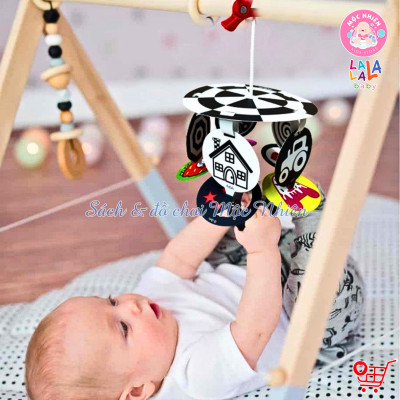 Đồ Chơi Treo Cũi Treo Xe Đẩy Kích Thích Thị Giác Cho Bé Sơ Sinh 0-6 Tháng - Hiệu Lalala Baby