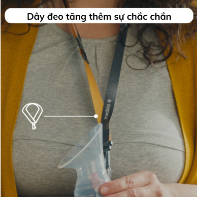 Cốc hứng sữa Silicon Medela | Hứng sữa rảnh tay 