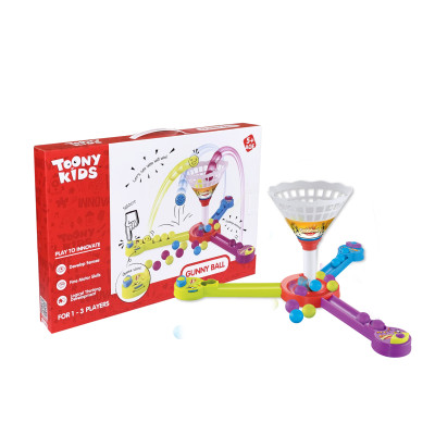 Đồ Chơi Bộ Bắn Bóng 4 TOONYKIDS - Đồ Chơi Vận Động Cho Bé - GUNNY BALL TN148 [Tặng Kèm Sticker]