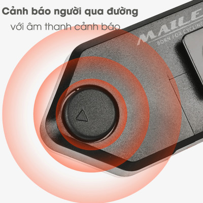 Đèn Xi Nhan Xe Đạp WR-2118 Điều Khiển Từ Xa, Sạc USB, dung lượng 600mAh, Chống Nước tiêu chuẩn IPX2, Đèn Hậu Độ Sáng Cao, Đèn Cảnh Báo An Toàn xe đạp, Năm Chế Độ sáng - Mai Lee