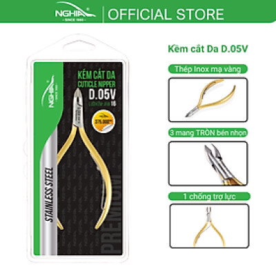 Kềm Cắt Da Thép Không Gỉ Kềm Nghĩa D-05V(16)