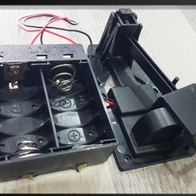 Máy lắc dao động cho đồng hồ treo tường loại lớn dùng 2 pin đại