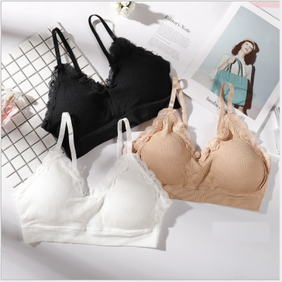 ÁO BRA GÂN TĂM VIỀN REN THỜI TRANG 821