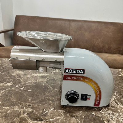 Máy ép dầu thực vật Nóng và Lạnh Thương hiệu Anh Quốc AOSIDA cao cấp WF-J118, Thân vỏ INOX - Hàng Nhập Khẩu