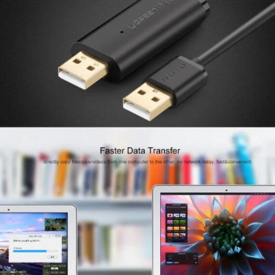 Ugreen UG20233US166TK 2M màu Đen Cáp tín hiệu nối dài USB 2.0 có chip khuếch đại cao cấp - HÀNG CHÍNH HÃNG