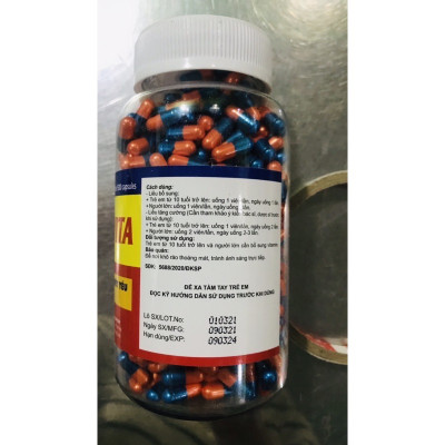 Viên bổ tổng hợp Muldavita Vinapharco, hộp 500v, tăng sức đề kháng