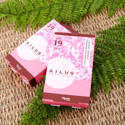 Phấn nền mỏng mịn lâu trôi Ailus Lasting Smooth Powder Nhật Bản 10g (#530 Tự nhiên)