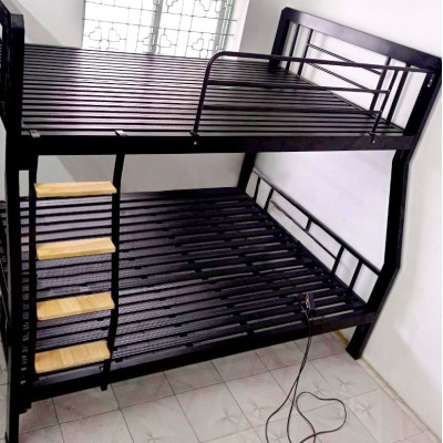 Giường sắt Tầng Đại Thành Trên 1m2 Dưới 1m4 Dài 2m