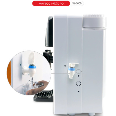 Máy lọc nước treo tường Gali công nghệ lọc RO Gali GL-3005 2 in 1 nước nóng nước mát. Hàng chính hãng bảo hành 12 tháng.
