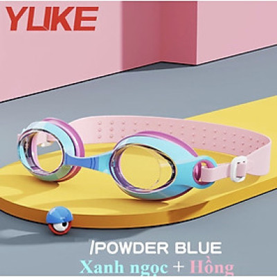 Kính bơi trẻ em YUKE 9018 gọng nhỏ, sắc nét, chống sương mờ/ Nhập khẩu(Tặng Kèm Hộp)