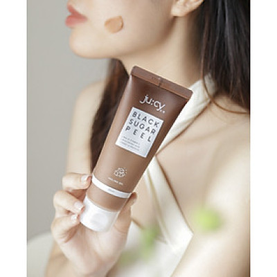 Tẩy da chết đường nâu Ju:cy Black Sugar Peel 120ml