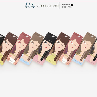 Mascara chống lem trôi màu nâu hồng - Koji Dolly Wink My Best Mascara Pink Brown