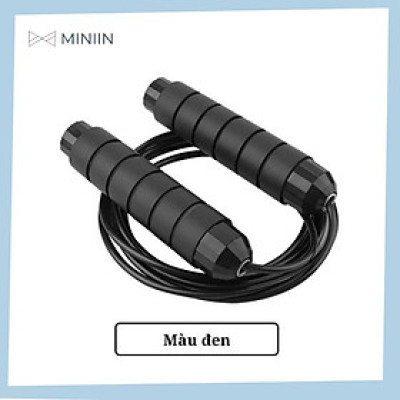 Dây Nhảy Tập Thể Dục Thể Thao Tập Gym Lõi Cáp Bọc Cao Su Cao Cấp 2,7m Có Thể Điều Chỉnh Độ Dài Theo Chiều Cao- Hàng Loại 1 Chính Hãng MINIIN