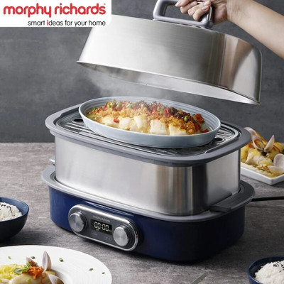 Nồi hấp đa năng Morphy Richards MR1168 2000W - Hàng Nhập Khẩu
