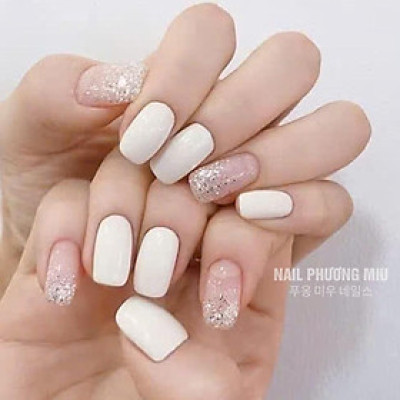 Sơn Gel Màu Trắng Sữa CR05 Cao Cấp 15ml Làm Nail Đẹp Dịu Dàng, Sơn Dirse Trắng Sữa Chua Đậm Mướt, Lên Màu Chuẩn Cho Móng Đẹp Quý Phái