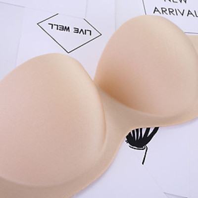 ÁO LÓT TRƠN CÚP NGANG NÂNG NGỰC KHÔNG DÂY KÈM BẢN DÂY TRONG 