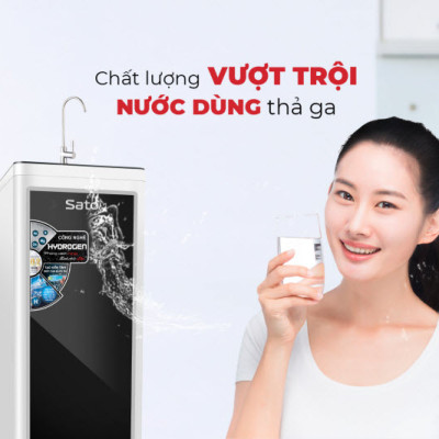 Máy lọc nước Sato Neo1 NEo4410T 10 cấp lọc - Hệ thống 10 lõi lọc vượt trội, lọc sạch, bổ sung khoáng chất - Miễn phí vận chuyển toàn quốc - Hàng chính hãng