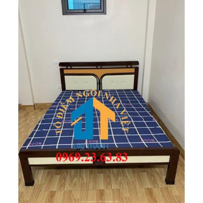 Giường sắt kiểu hộp nhiều kích thước