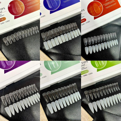 Móng Vinimay Soft Gel Hộp 552 Móng Cao Cấp Làm Nail Đủ 12 Size 7 Form Thông Dụng, Siêu Dẻo Dài Ngắn Tiện Lợi Nữ Women