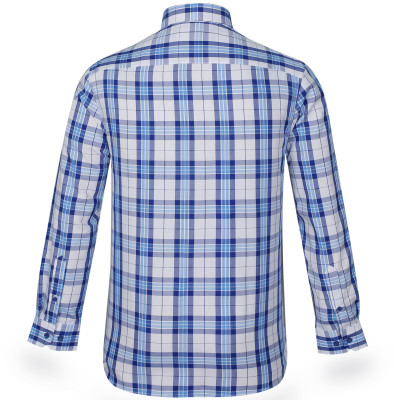 Áo sơ mi nam tay dài form suông Khatoco A1MD468T1-CNCR034-2407-D