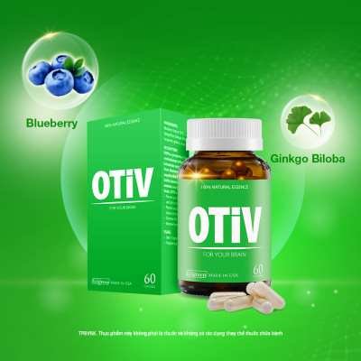 Viên uống OTIV bổ não (60 viên) 