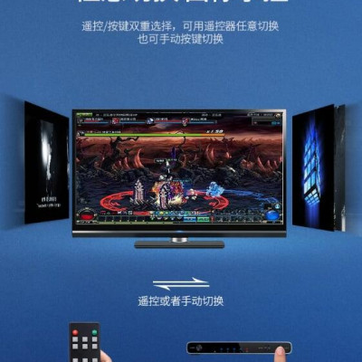 Ugreen UG50745CM201TK Bộ gộp HDMI 4 vào 1 hỗ trợ phân giải FULL HD - HÀNG CHÍNH HÃNG